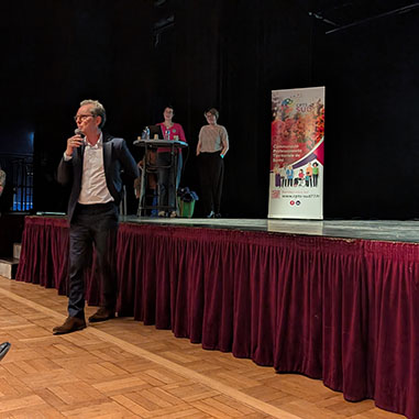 présentation du dispositif par Philippe Bouquet, directeur de la CPAM de Seine-et-Marne