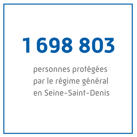 1 698 803 personnes protégées par le régime général en Seine-Saint-Denis