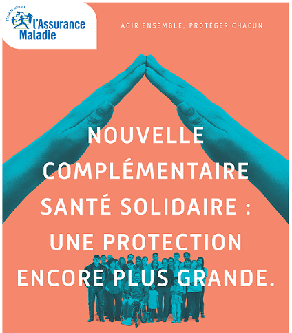 Affiche complémentaire santé solidaire