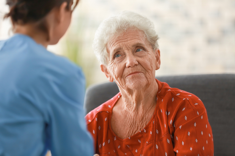 Retour d'une personne âgée à son domicile