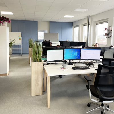 espace de travail de la comptabilité