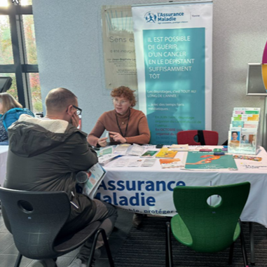 Groupe d'assurés ayant participé à l'atelier