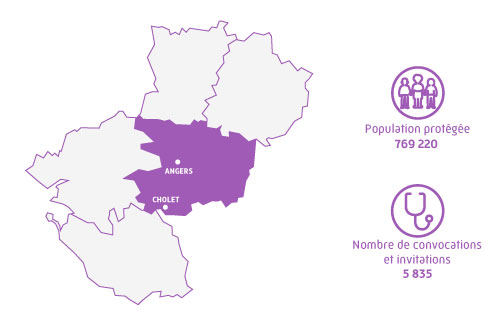 Maine-et-Loire
Population protégée : 769220
Nombre de convocations : 5835